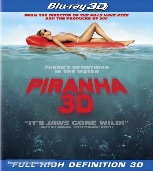 Piranha - Blu-Ray movie cover