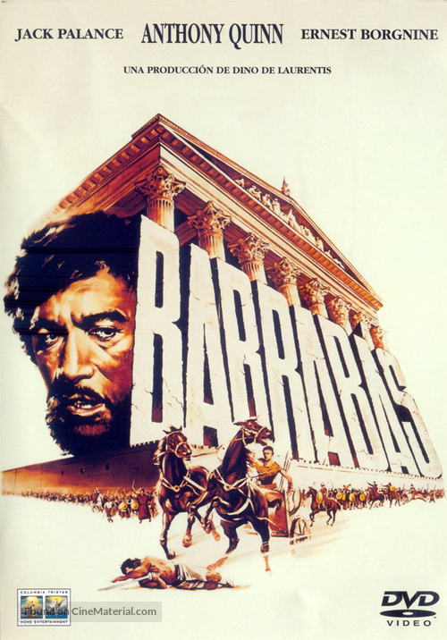 Barabbas - Spanish DVD movie cover