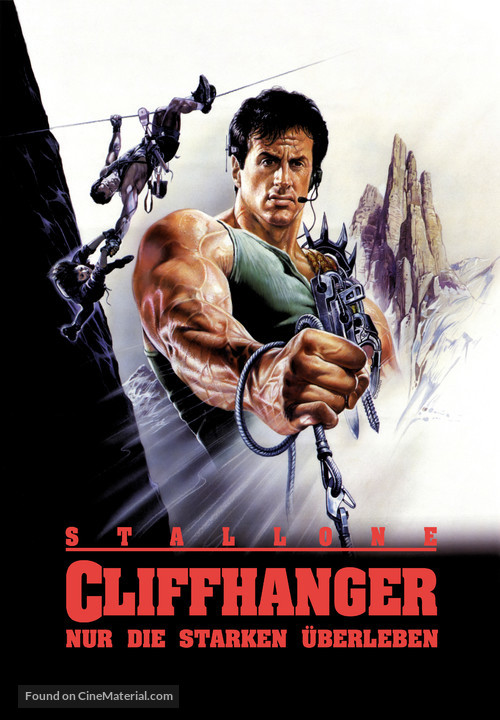 Cliffhanger - German Movie Poster