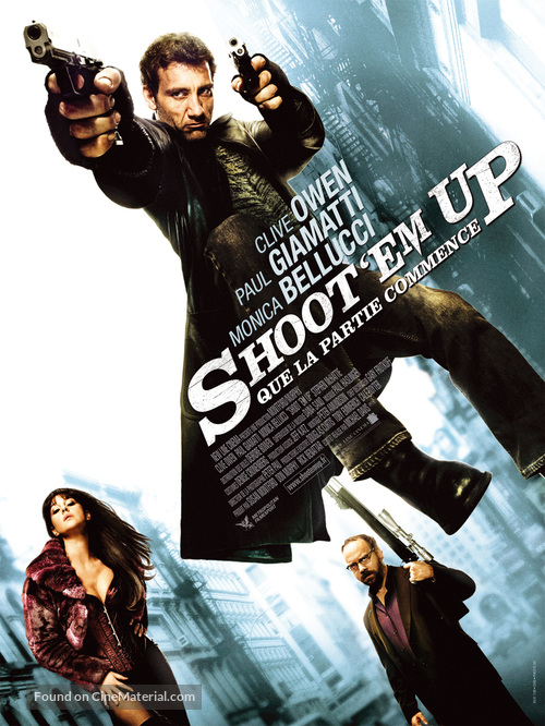 Shoot &#039;Em Up - French Movie Poster