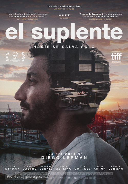 El Suplente - Spanish Movie Poster