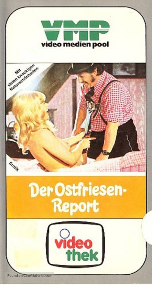Der Ostfriesen-Report - German VHS movie cover