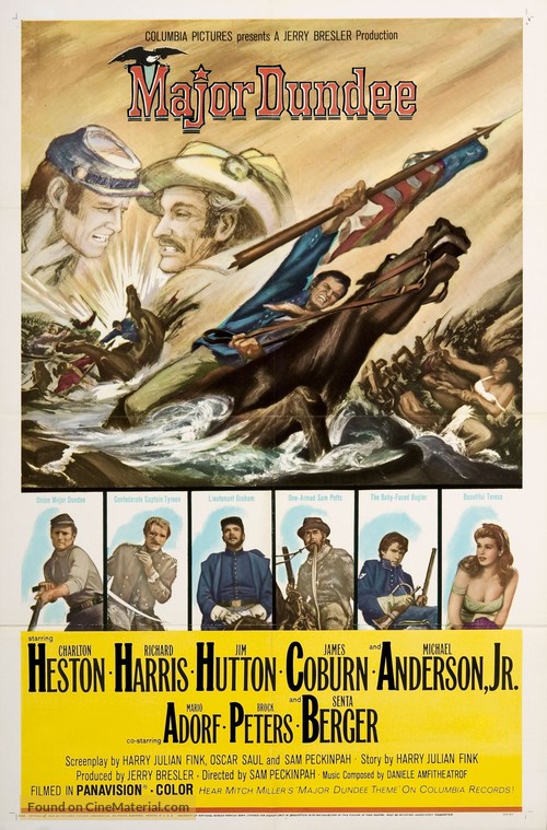 Major Dundee - Movie Poster