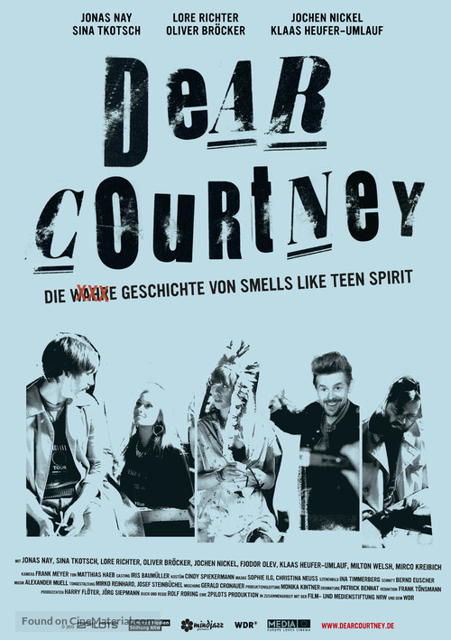 Dear Courtney - German Movie Poster