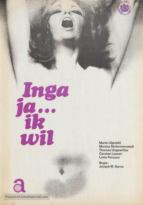 Jag - en oskuld - Dutch Movie Poster