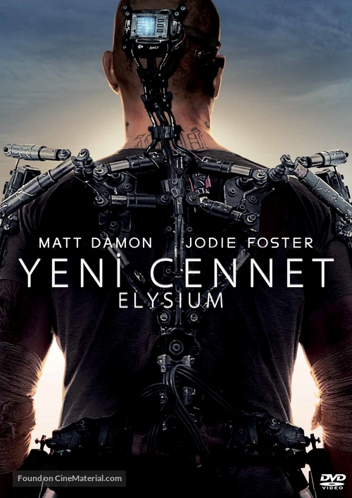 Elysium - Turkish DVD movie cover