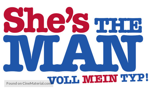 She&#039;s The Man - German Logo