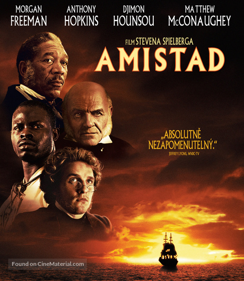 Amistad - Czech Blu-Ray movie cover