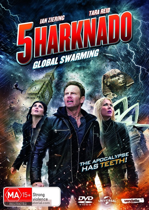 Sharknado 5: Global Swarming - Australian Movie Cover