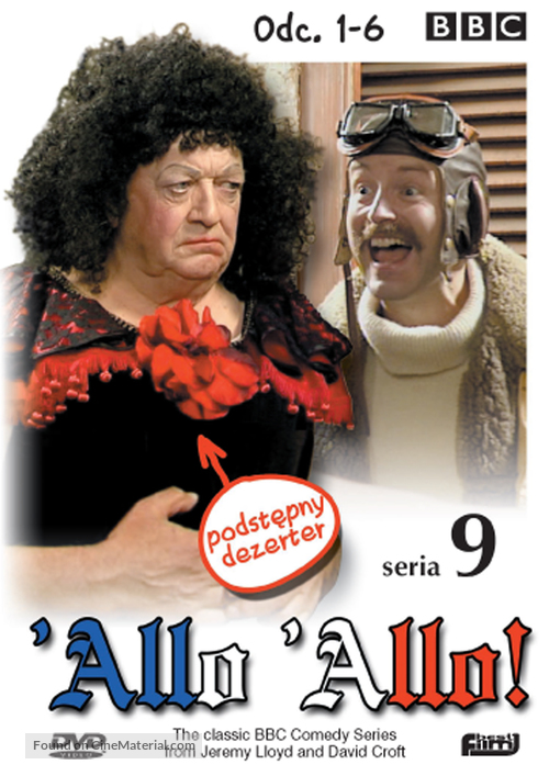 &quot;&#039;Allo &#039;Allo!&quot; - Polish DVD movie cover