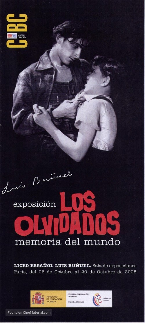 Los olvidados - Spanish Movie Poster