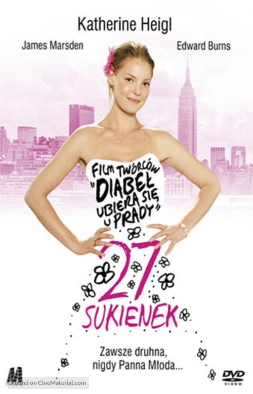 27 Dresses - Polish DVD movie cover