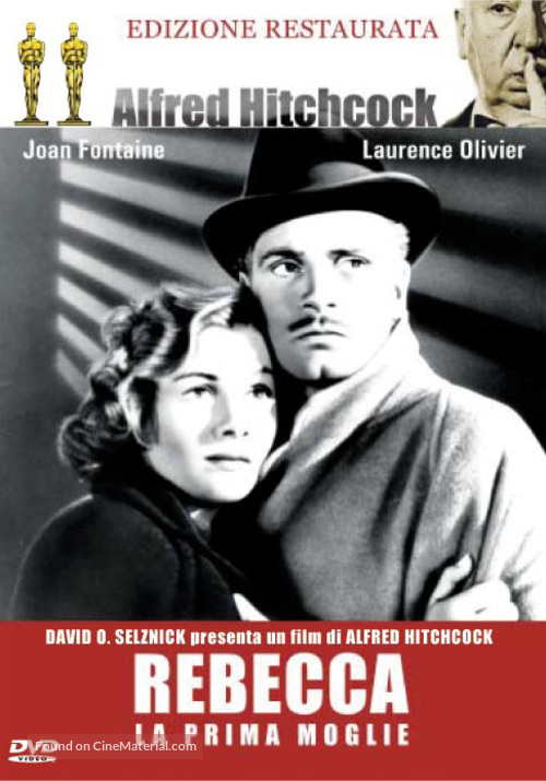 Rebecca - Italian DVD movie cover