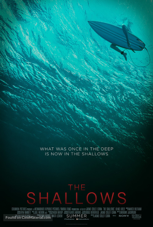 The Shallows - Teaser movie poster