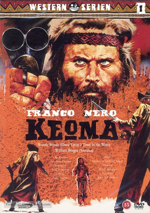 Keoma - Danish DVD movie cover