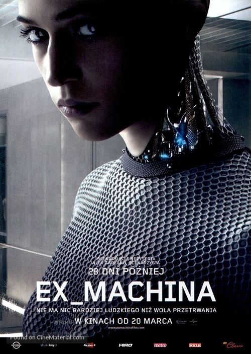 Ex Machina - Polish Movie Poster