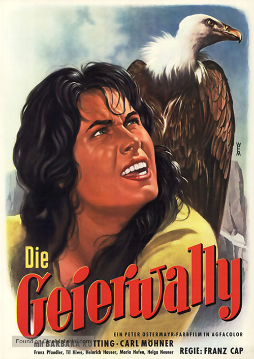 Die Geierwally - German Movie Poster