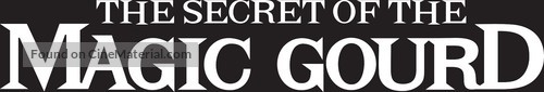 The Secret of the Magic Gourd - Logo