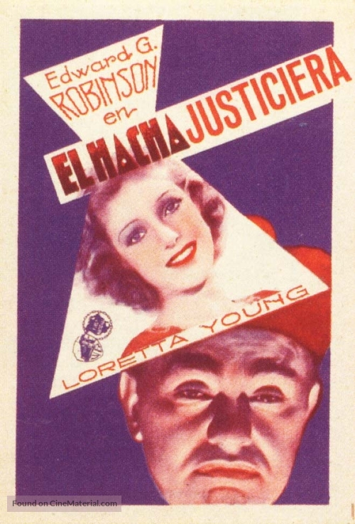 The Hatchet Man - Spanish Movie Poster