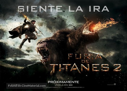 Wrath of the Titans - Mexican Movie Poster