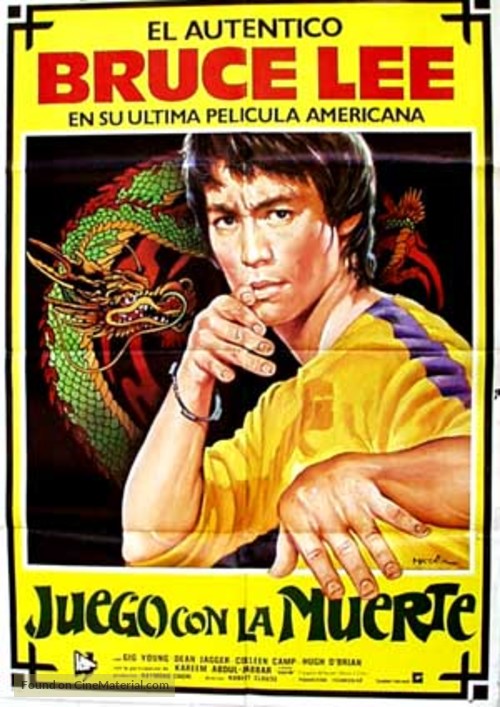 Game Of Death - Spanish Movie Poster