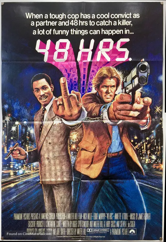 48 Hours (1982) movie poster