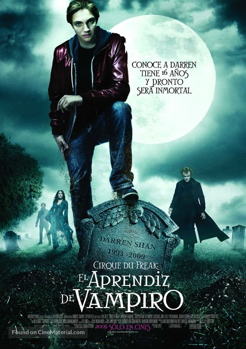 Cirque du Freak: The Vampire&#039;s Assistant - Argentinian Movie Poster