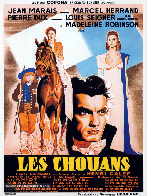 Les chouans - French Movie Poster