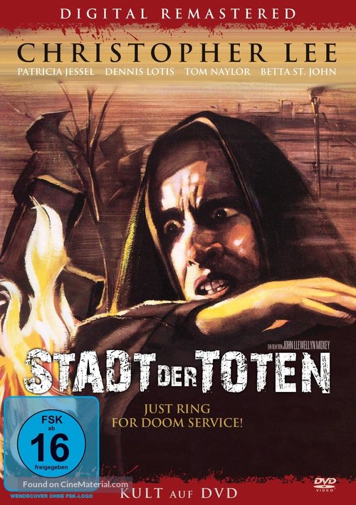 The City of the Dead - German Movie Cover