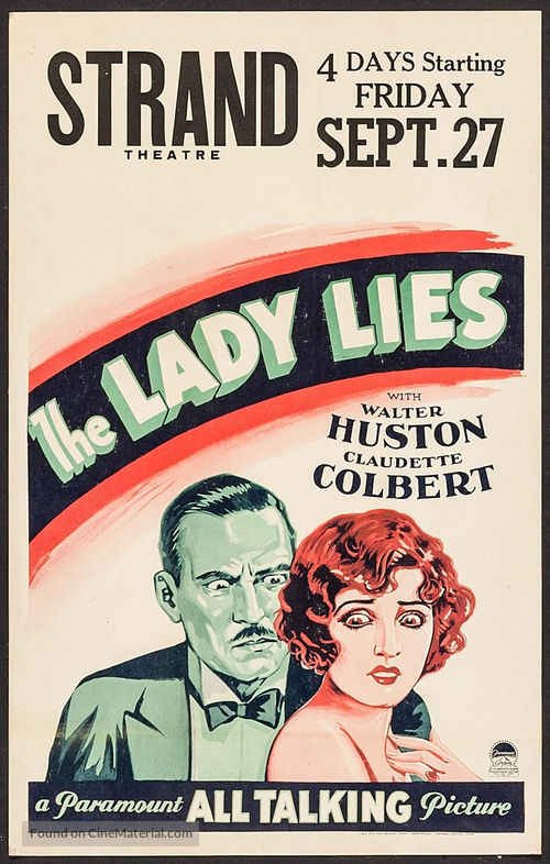 The Lady Lies - Movie Poster