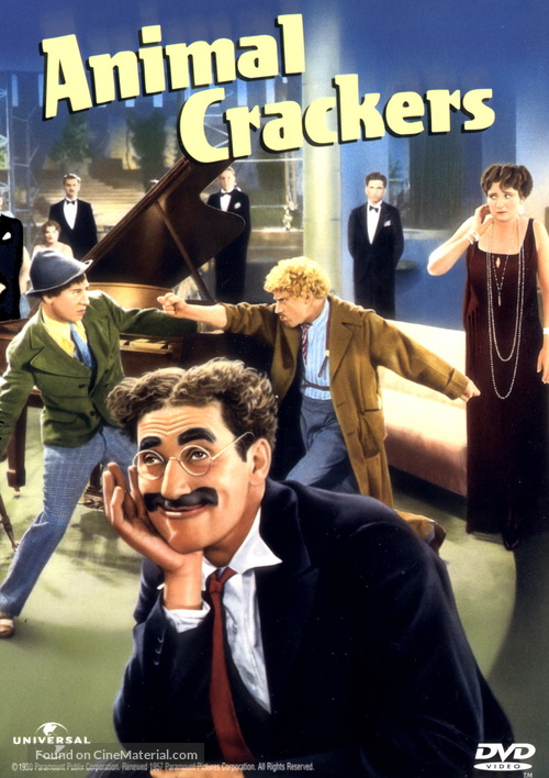 Animal Crackers - DVD movie cover