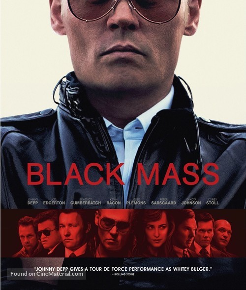 Black Mass - Blu-Ray movie cover