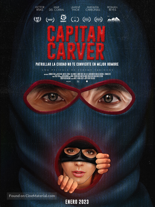 Capit&aacute;n Carver - Spanish Movie Poster