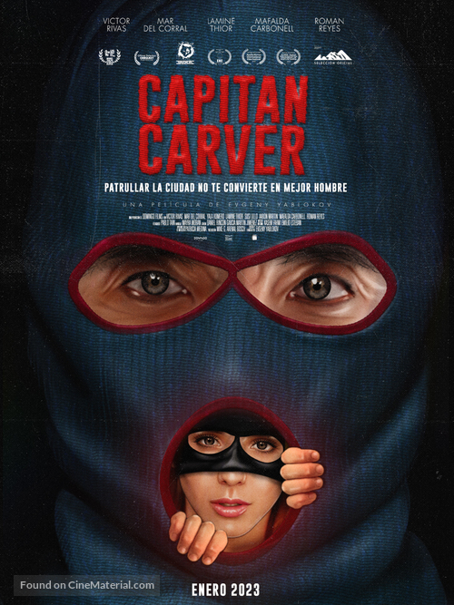 Capit&aacute;n Carver - Spanish Movie Poster