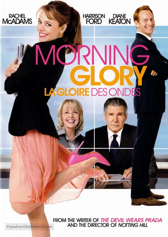 Morning Glory - Canadian DVD movie cover