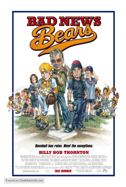 Bad News Bears - Movie Poster