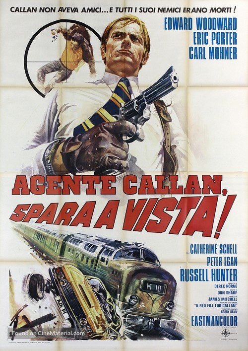 Callan - Italian Movie Poster