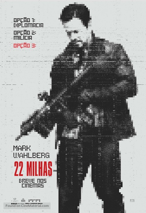 Mile 22 - Brazilian Movie Poster