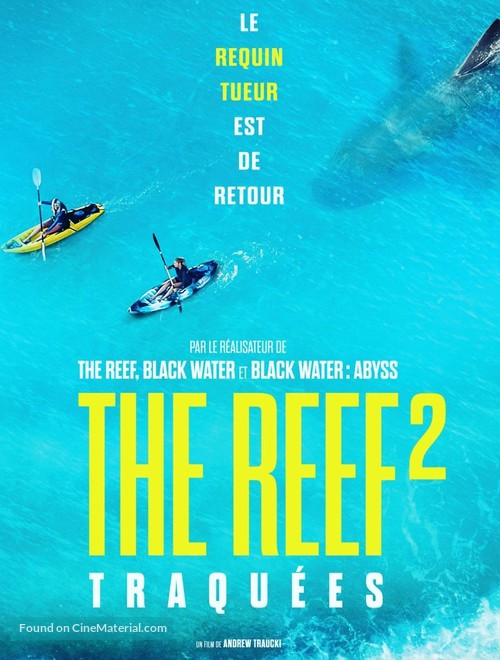 The Reef: Stalked - French DVD movie cover