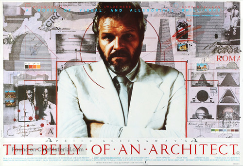 The Belly of an Architect - British Movie Poster