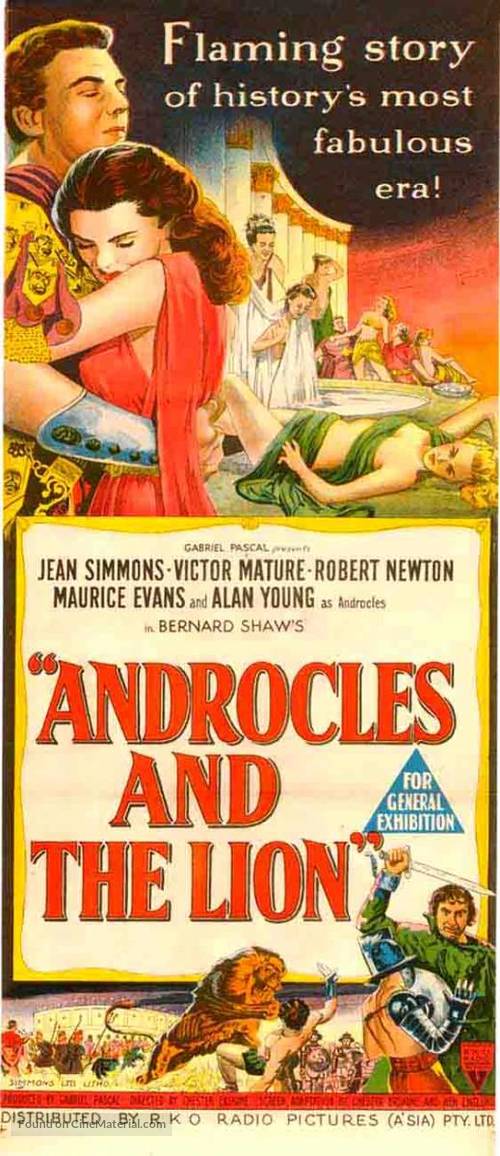 Androcles and the Lion - Australian Movie Poster