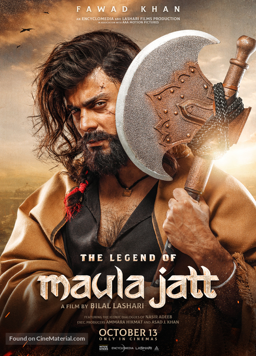 The Legend of Maula Jatt - Pakistani Movie Poster