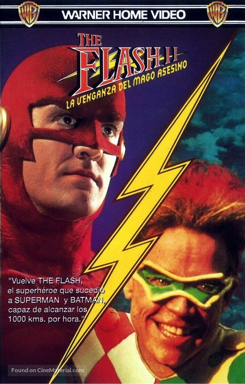 The Flash II: Revenge of the Trickster - Spanish Movie Cover