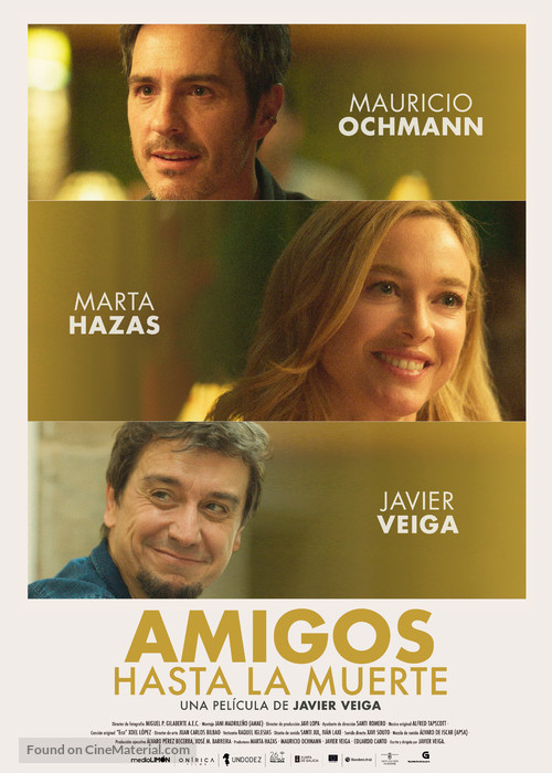 Amigos hasta la muerte - Spanish Movie Poster