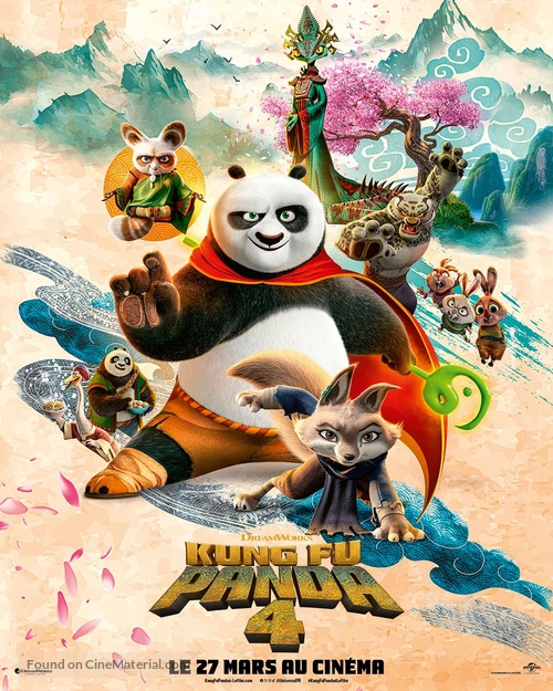 Kung Fu Panda 4 - French Movie Poster