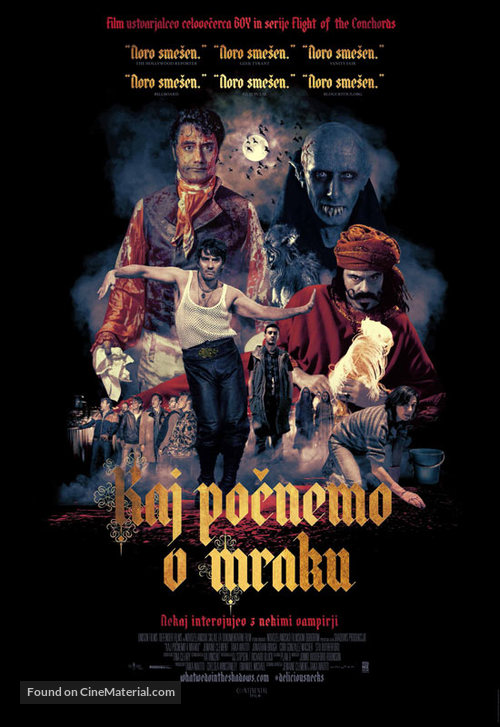 What We Do in the Shadows - Slovenian Movie Poster