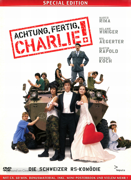 Achtung Fertig Charlie - German DVD movie cover