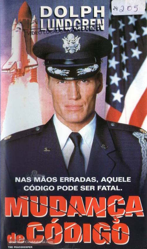 The Peacekeeper - Brazilian Movie Cover