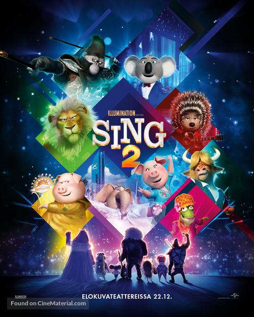 Sing 2 - Finnish Movie Poster