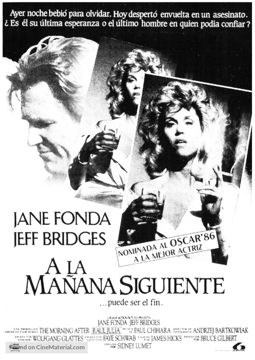 The Morning After - Spanish poster